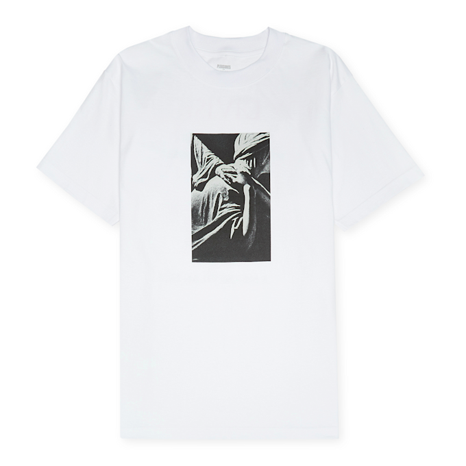 Pleasures Hands T-Shirt blanc 89623 1