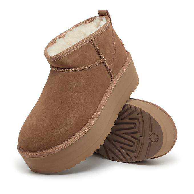 UGG Wmns Classic Ultra Mini Platform bruin 87486 7