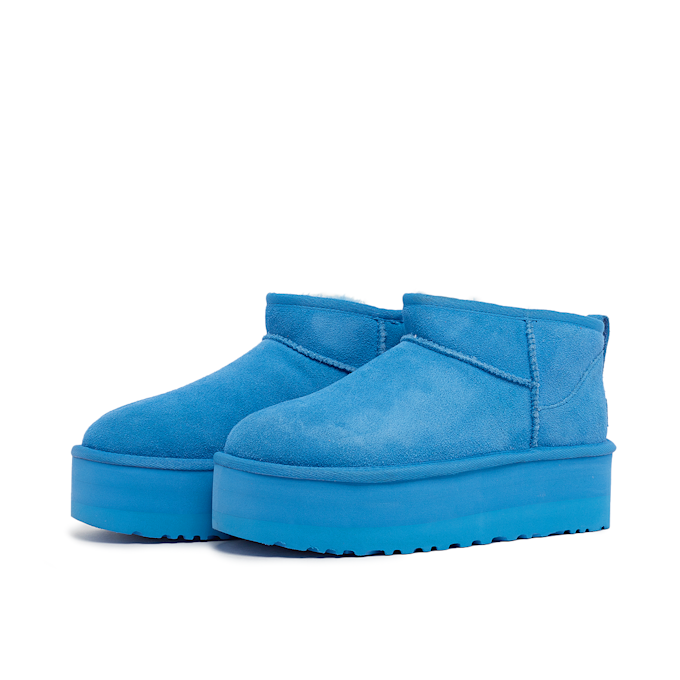 UGG Wmns Classic Ultra Mini Platform bleu 89293 1