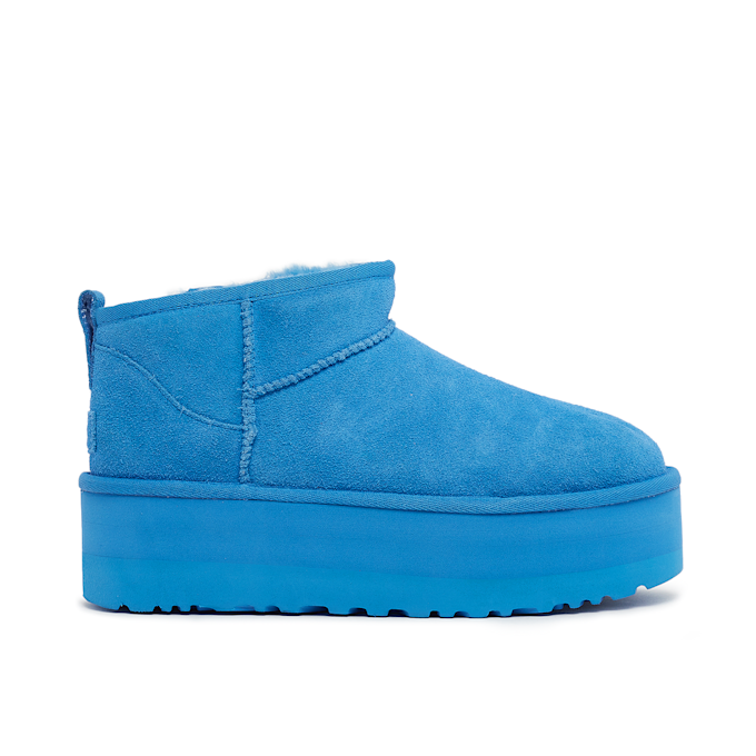 UGG Wmns Classic Ultra Mini Platform bleu 89293 2