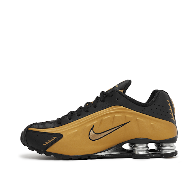 Nike Wmns Shox R4 "Metallic Gold" zwart 86727 3