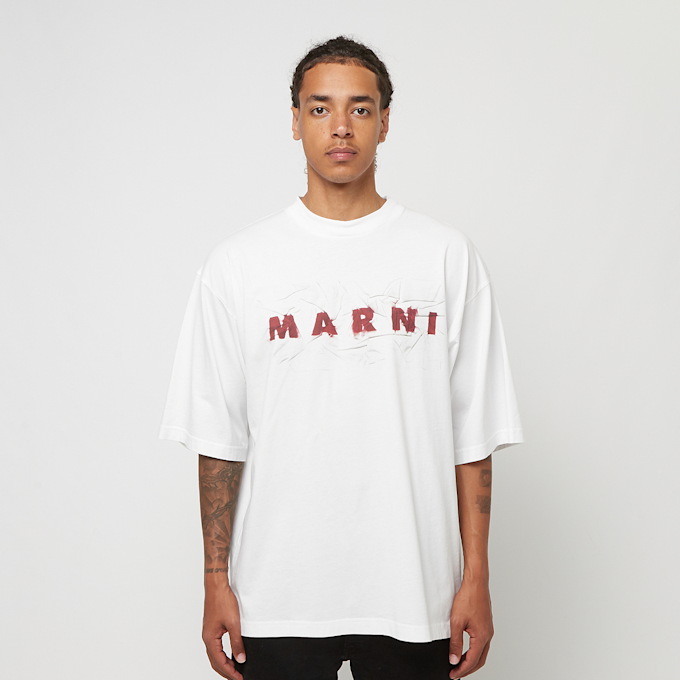 Marni T-Shirt aus Baumwolle weiß 88255 2