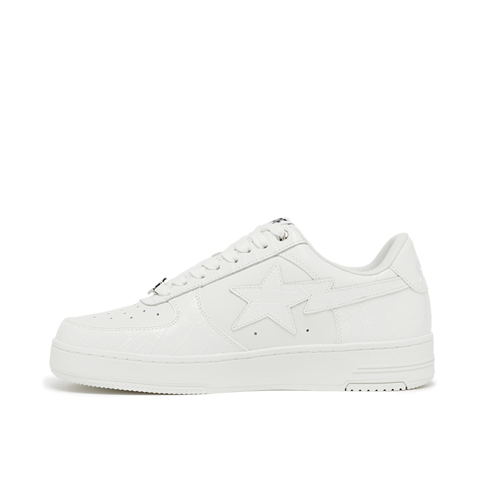 A Bathing Ape Wmns Bape Sta #3 L white 85275 3