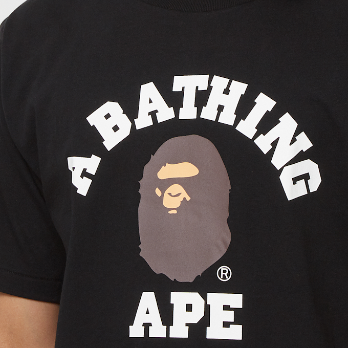 A Bathing Ape College Tee M black 85276 5