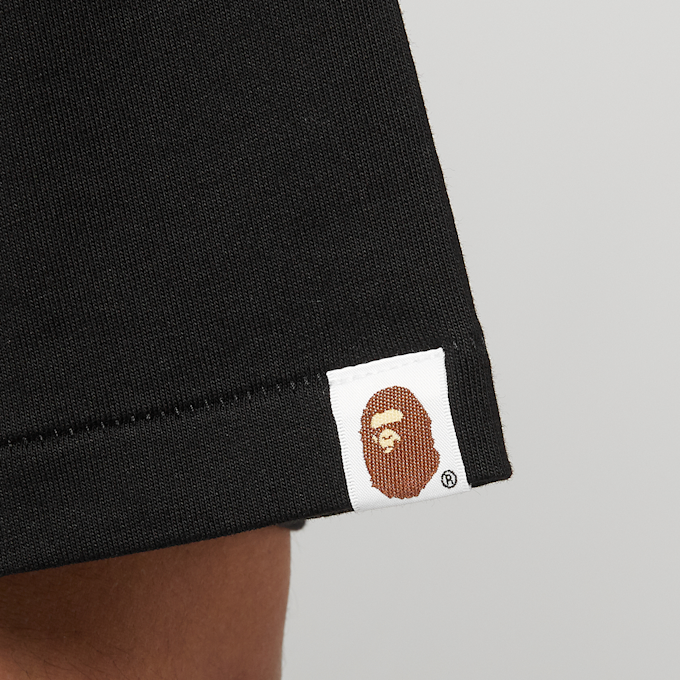 A Bathing Ape&nbsp; Pixal Logo Relaxed Fit Tee noir 90140 7
