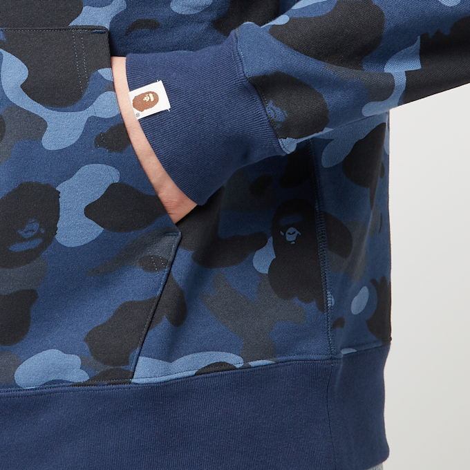 A Bathing Ape Color Camo Pullover Hoodie M bleu 87069 6