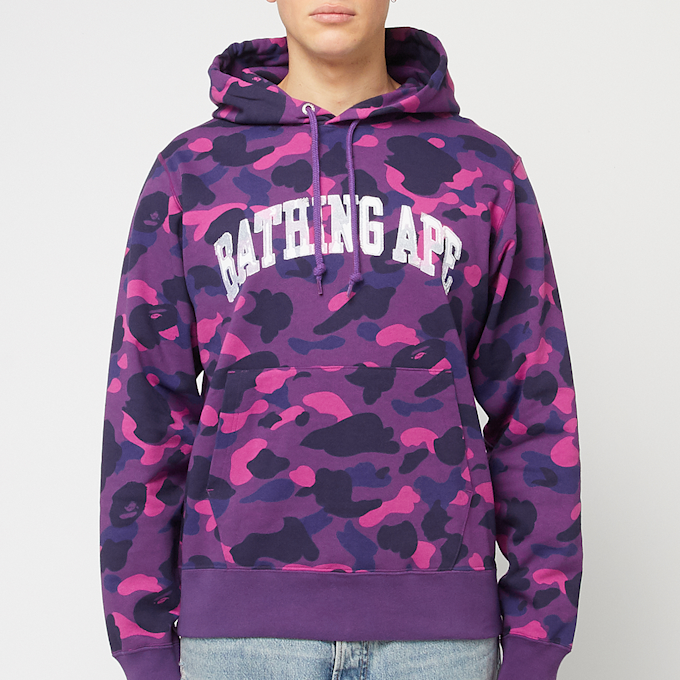 A Bathing Ape Color Camo Pullover Hoodie M roze 89102 2