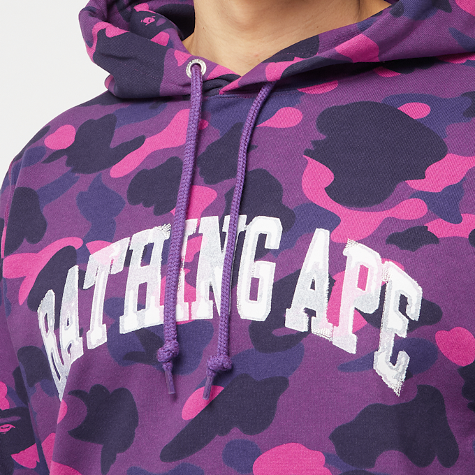 A Bathing Ape Color Camo Pullover Hoodie M roze 89102 5