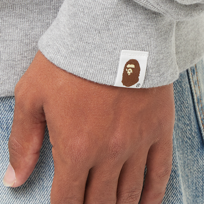 A Bathing Ape One Point Pullover Hoodie grau 87072 6