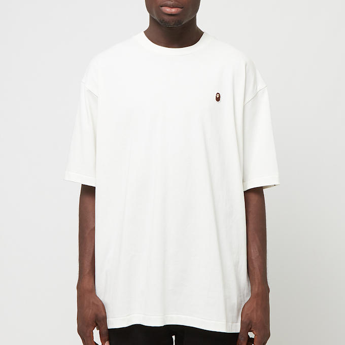 A Bathing Ape One Point Relaxed Fit Tee beige 87080 2