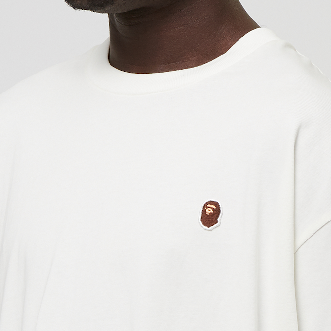 A Bathing Ape One Point Relaxed Fit Tee beige 87080 5