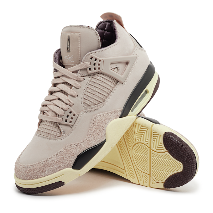 Jordan x A Ma Maniére Air Jordan 4 "Fossil Stone" light pink 87100 7