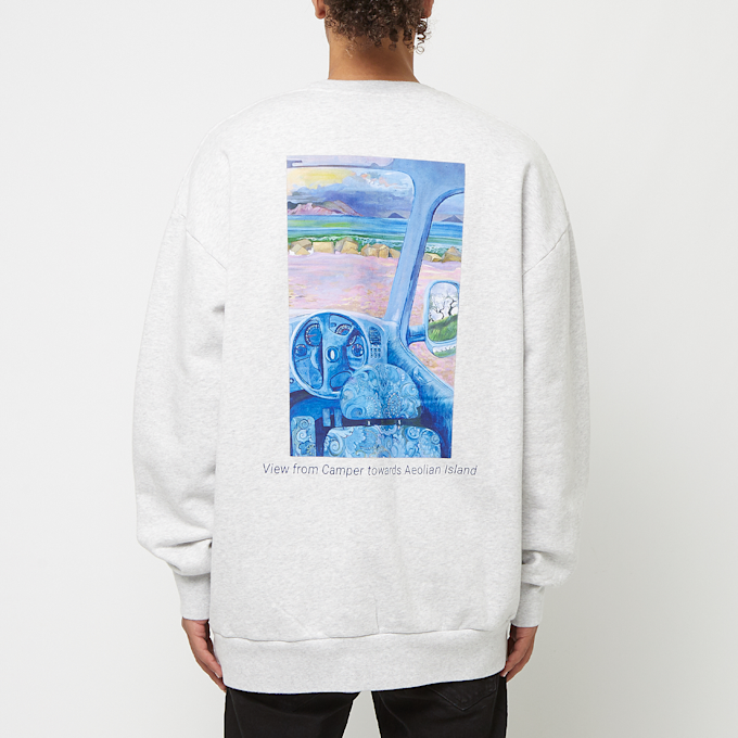 J. W. Anderson Acnhor Embroidery Back Print grijs 88567 4