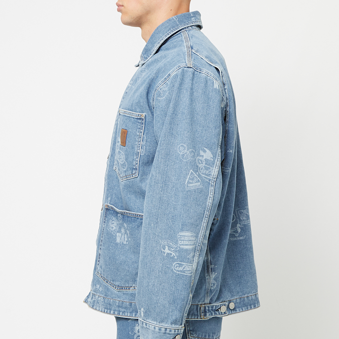 Carhartt WIP Stamp Jacket bleu 88305 3