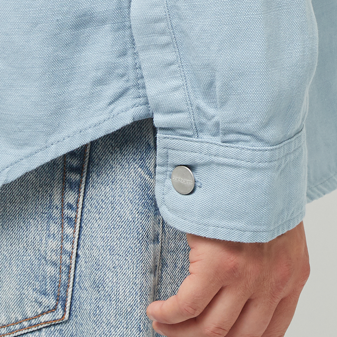 Carhartt WIP Walter Shirt blau 88309 6