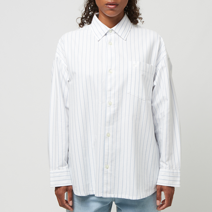 Carhartt WIP Wmns L/S Dowlen Shirt white 89131 2