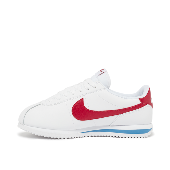 Nike   Wmns Cortez Leather "Forrest Gump" blanc 88689 3