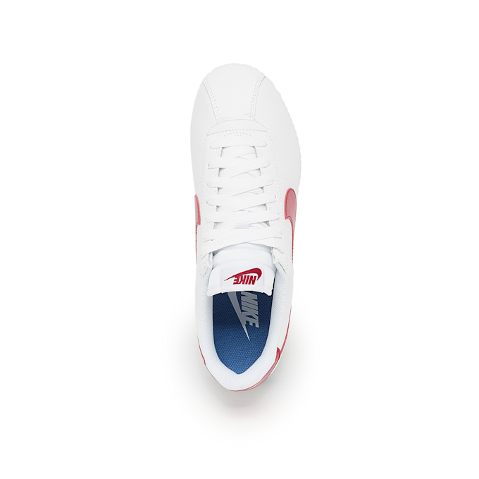 Nike   Wmns Cortez Leather "Forrest Gump" blanc 88689 4