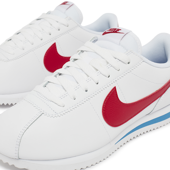 Nike   Wmns Cortez Leather "Forrest Gump" blanc 88689 5