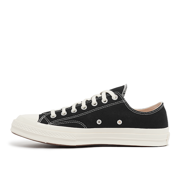 Comme des Garcons Play Small Red Heart Chuck Taylor All Star '70 Low noir 85445 3