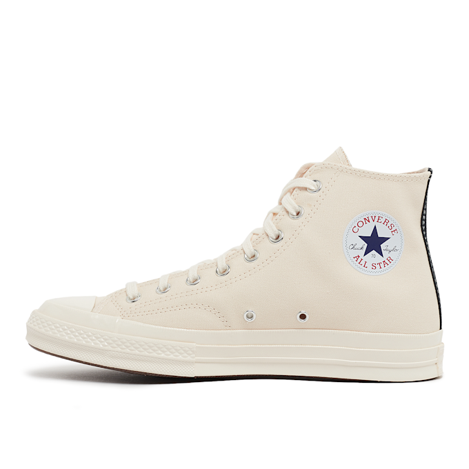 Comme des Garcons Play Small Red Heart Chuck Taylor All Star '70 Hi beige 87161 3