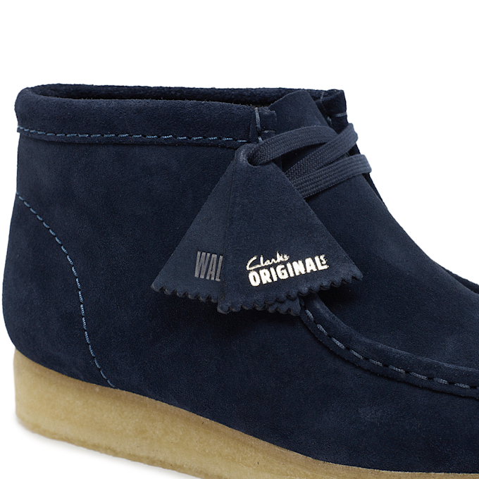 Clarks Wallabee Boot blauw 85451 8