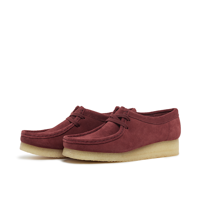 Clarks Originals Wmns Wallabee red 88351 1