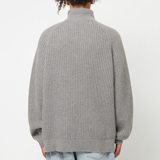 Carhartt WIP Marlon Half Zip Sweater grey 89685 4