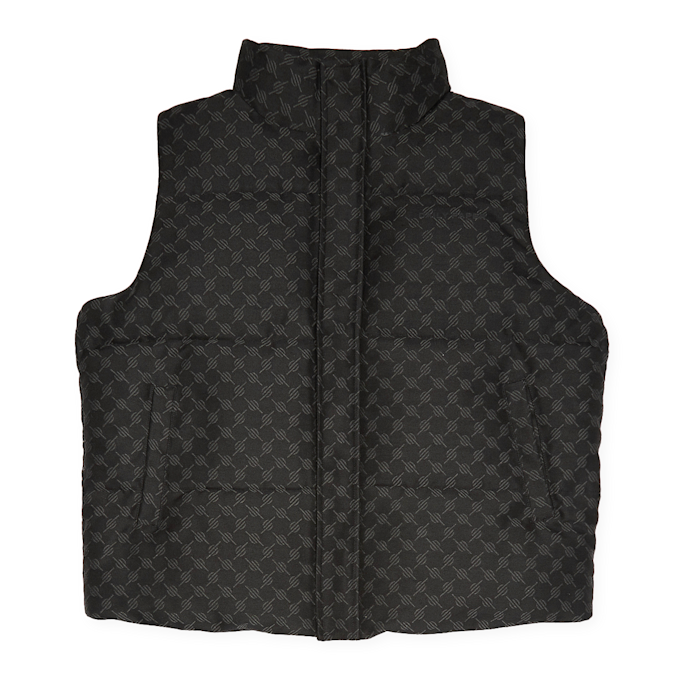 Daily Paper Pondo Cotton Monogram Vest noir 87188 1