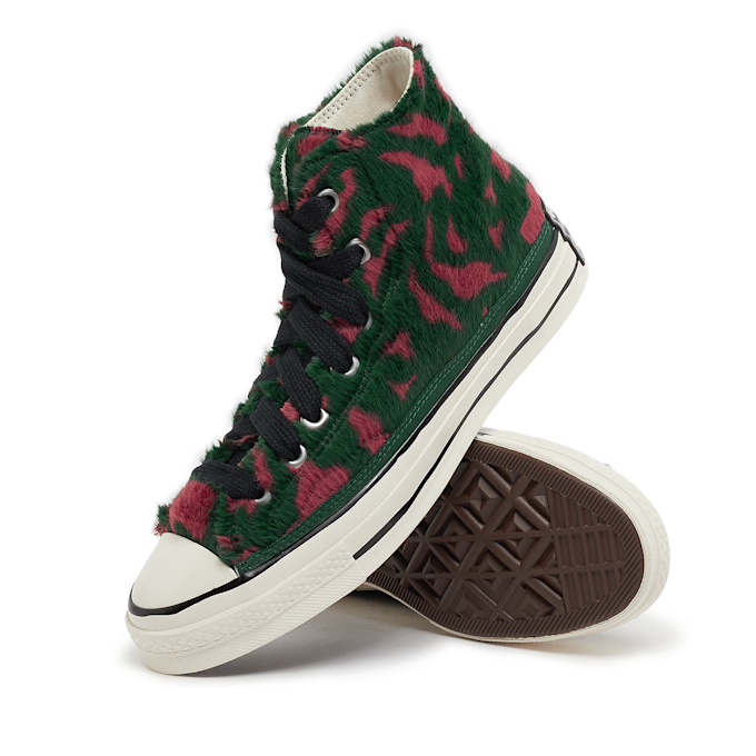 Converse Chuck 70 Luxe Plush vert 85491 7