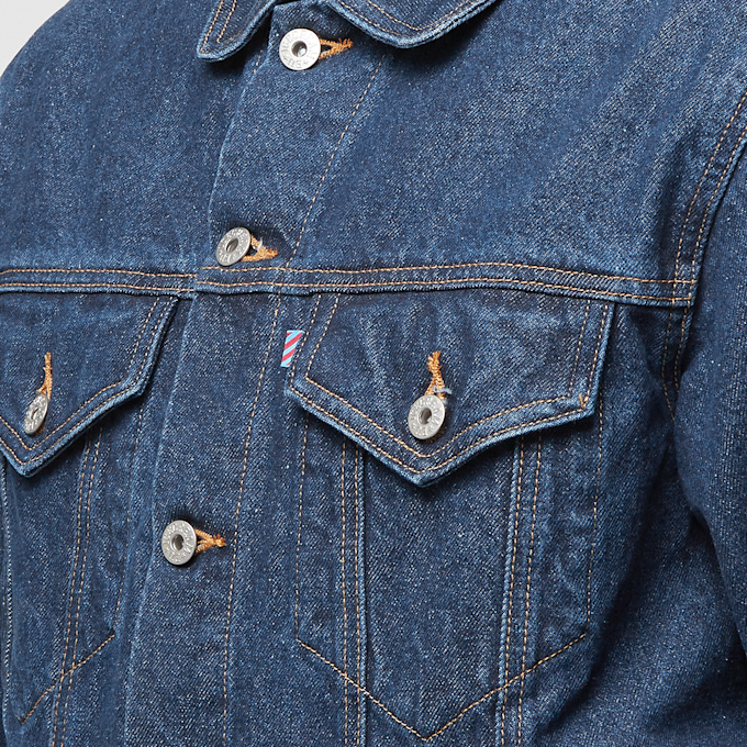 ICECREAM Running Dog Denim Trucker Jacket blauw 85496 5