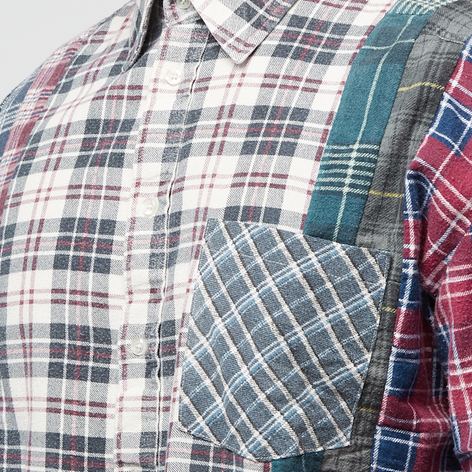 Needles Flannel Shirt - 7 Cuts Shirt multi-colour 85501 5