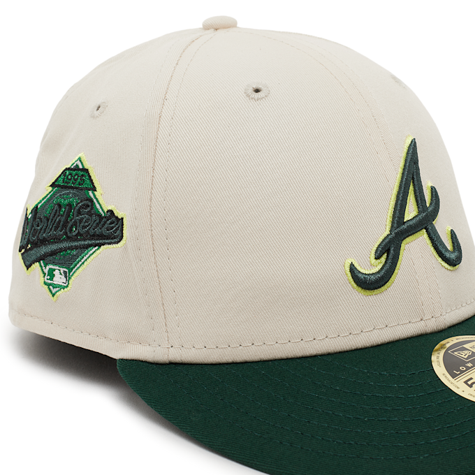 New Era Atlanta Braves World Series Low Profile 59FIFTY Fitted Cap beige 88389 5