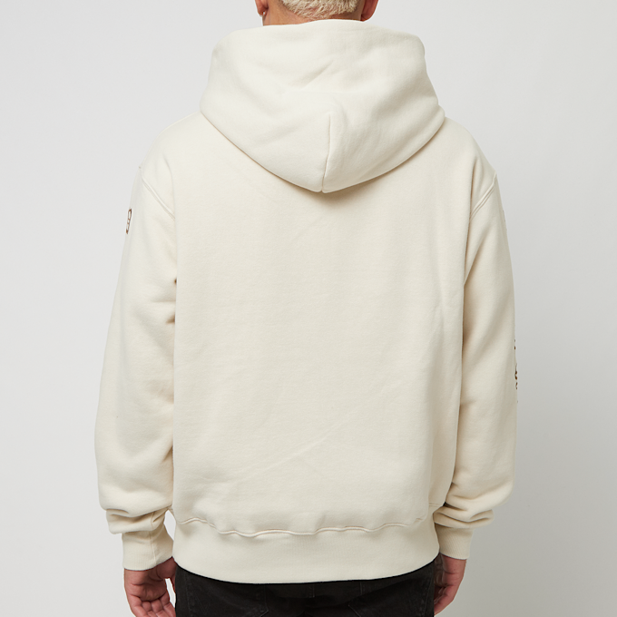 Pleasures OE Zip Up Hoodie beige 89178 4