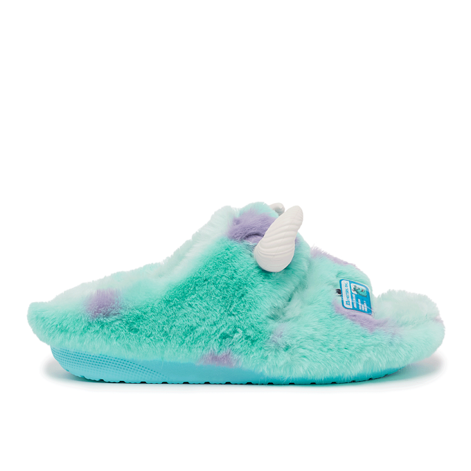 Crocs x Monsters Inc. Classic Cozzzy Sandal "Sulley" turqoise 86450 2