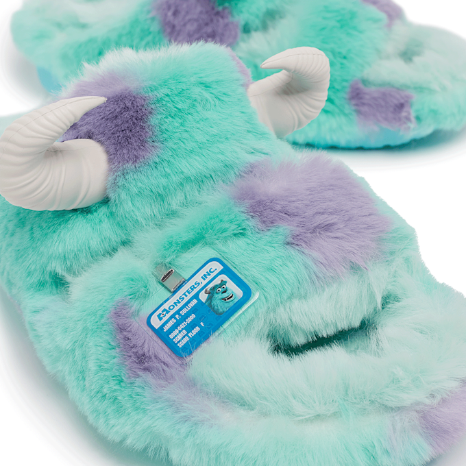 Crocs x Monsters Inc. Classic Cozzzy Sandal "Sulley" turqoise 86450 5