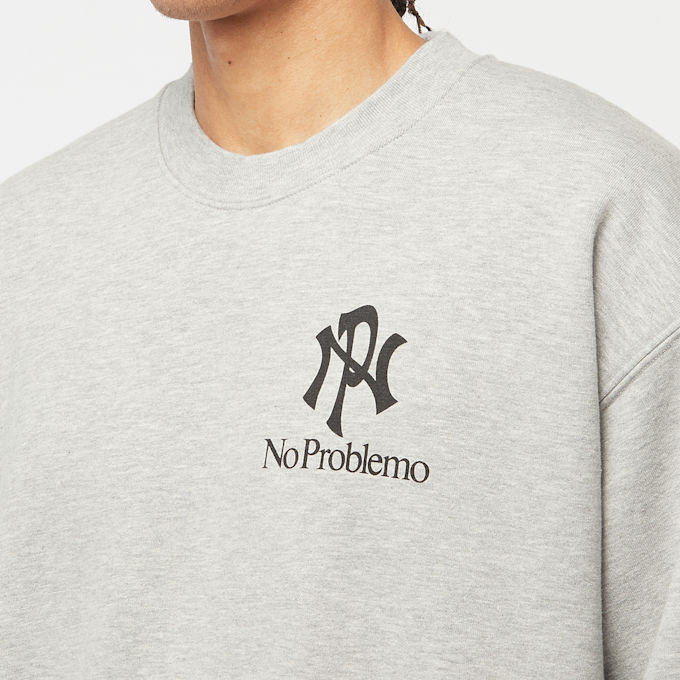 No Problemo NYP Sweatshirt grijs 90147 5