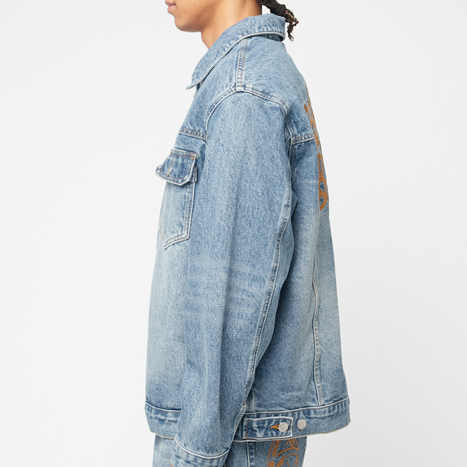 Billionaire Boys Club Script Logo Denim Jacket blauw 87790 3