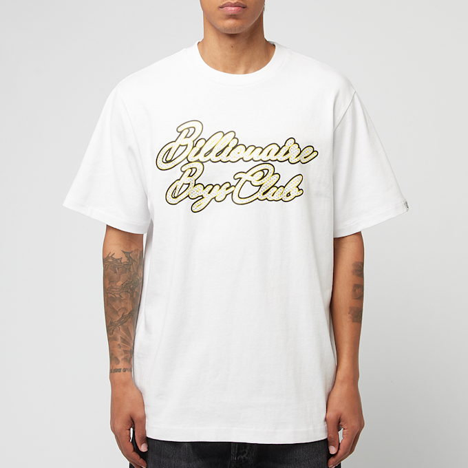 Billionaire Boys Club Diamond Script Logo T-Shirt weiß 86315 2