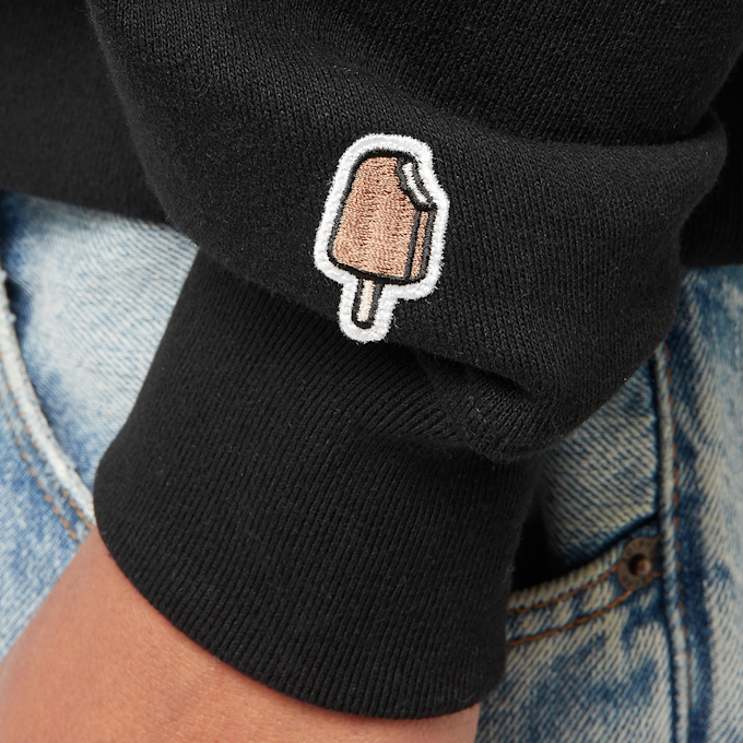 ICECREAM Small Running Dog Popover Hoodie noir 87739 6