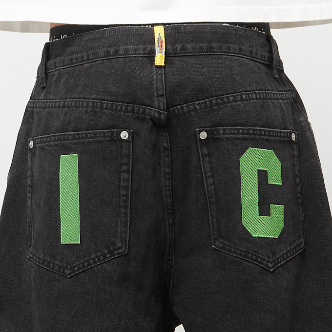 ICECREAM Running Dog Denim Shorts black 86270 5