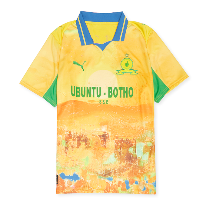 PUMA x KidSuper Mamelodi Sundowns FC Jersey Replica geel 90926 1