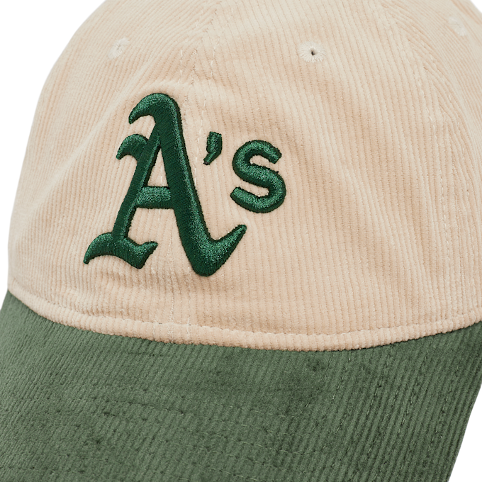 New Era Block Cord 9Twenty® Oakland Athletics beige 84717 3