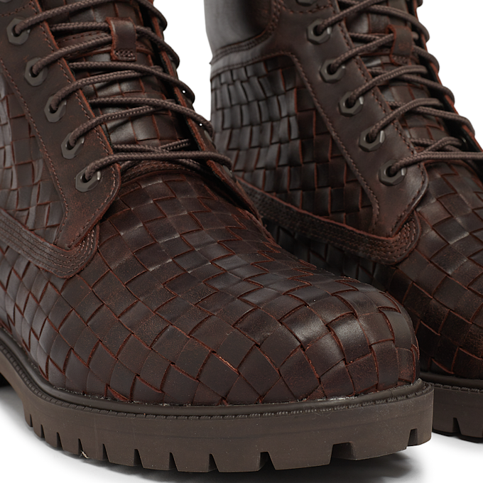 Timberland 6 Inch Premium Lace Up Boot Full Grain brun 87573 5