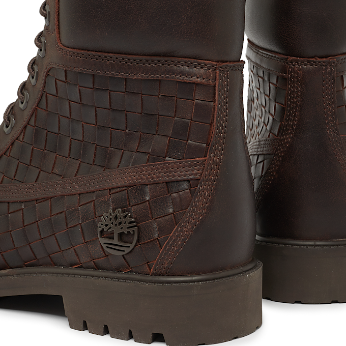 Timberland 6 Inch Premium Lace Up Boot Full Grain brun 87573 7