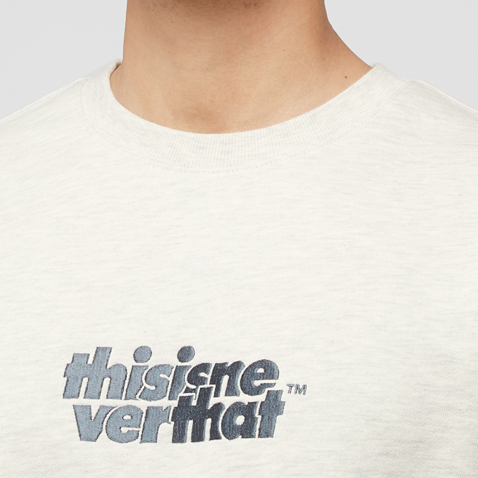thisisneverthat&nbsp; OL-Logo Crewneck beige 90177 5