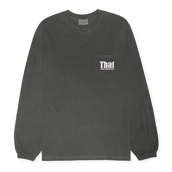 thisisneverthat That Pocket L/S Tee gris 87741 1