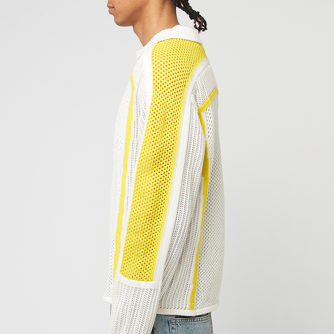 Daily Paper Football Knit Sweater Weiss 88742 3