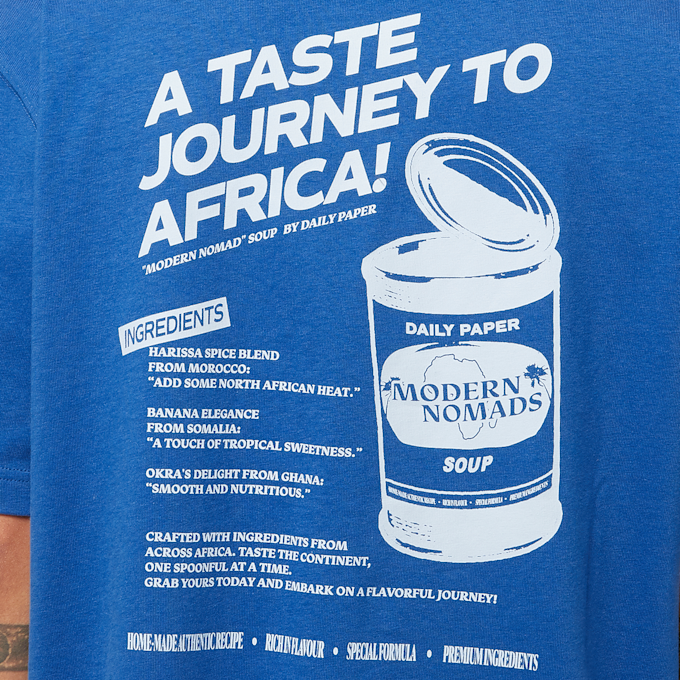 Daily Paper Soup T-Shirt blau 87762 5