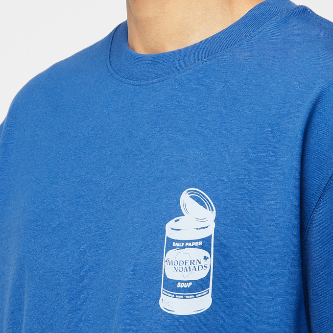 Daily Paper Soup T-Shirt blauw 87762 6